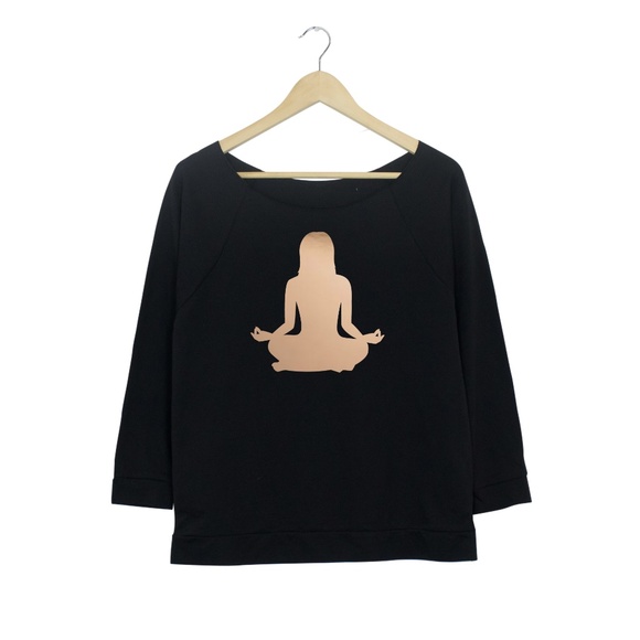 NEW Women's Yoga Sweatshirt - Picture 1 of 2